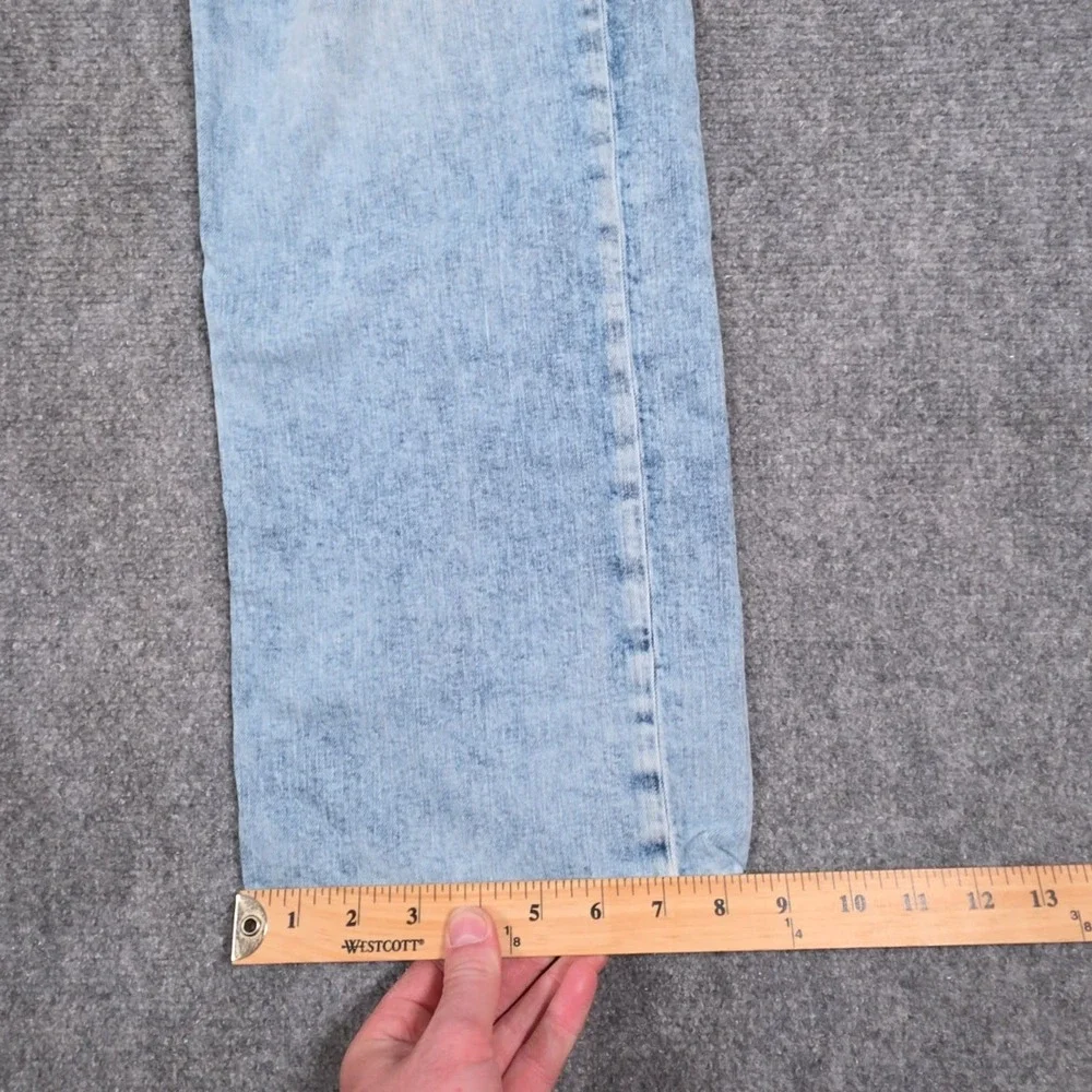 Silver Jeans Co Grayson Jeans Mens 36x30 Light Blue Acid Wash Straight